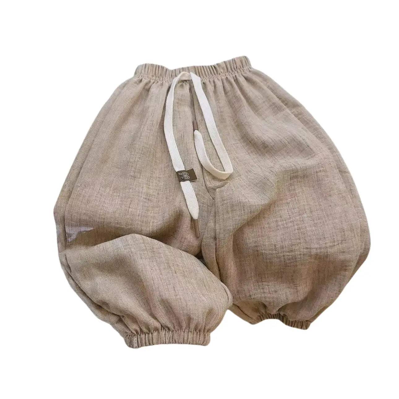  Cotton Linen Kids Pants Anti Mosquito Elastic Waist -  ToylandEU™