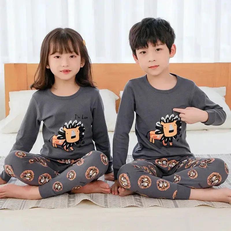  Cotton Pajamas Sets For Kids Unisex Cozy Winter -  ToylandEU™