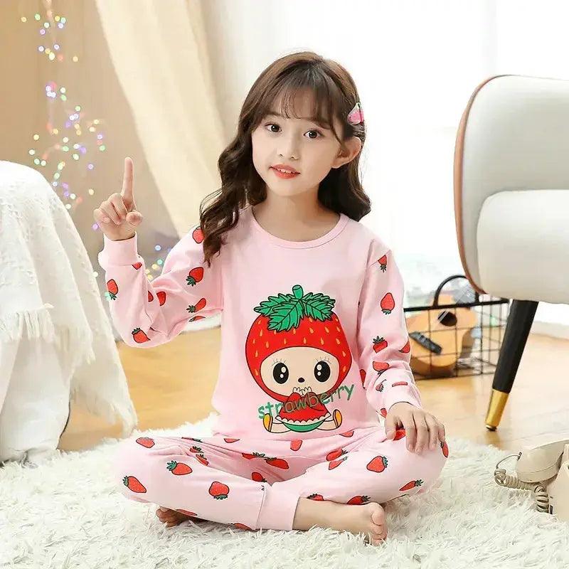  Cotton Pajamas Sets For Kids Unisex Cozy Winter -  ToylandEU™