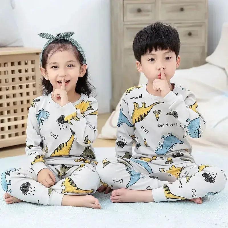  Cotton Pajamas Sets For Kids Unisex Cozy Winter -  ToylandEU™