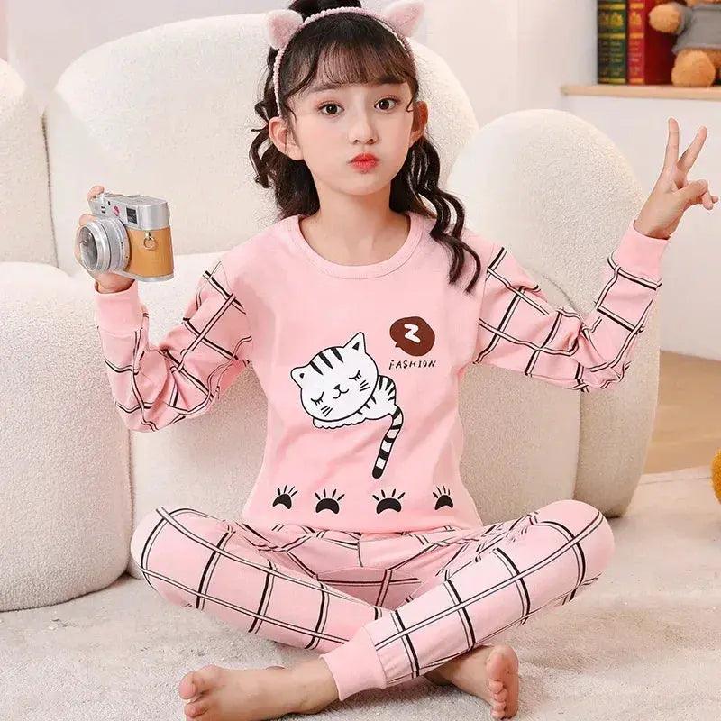  Cotton Pajamas Sets For Kids Unisex Cozy Winter -  ToylandEU™
