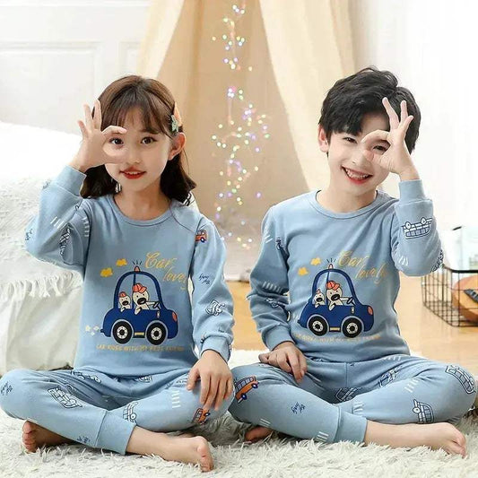  Cotton Pajamas Sets For Kids Unisex Cozy Winter -  ToylandEU™