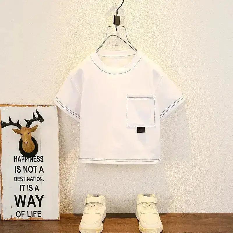  Cotton Poly Kids 2pc Set 1-3Y Short Sleeve Top Pants -  ToylandEU™