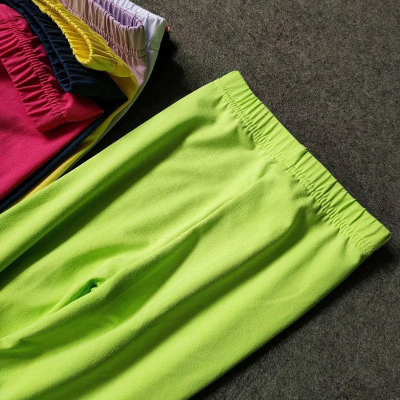 Cotton Soft Baby Girls Leggings Elastic Waist Comfort - ToylandEU