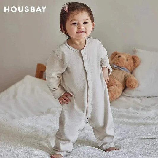  Cotton Soft Baby Romper Sleepwear HOUSBAY Unisex 0-12M -  ToylandEU™