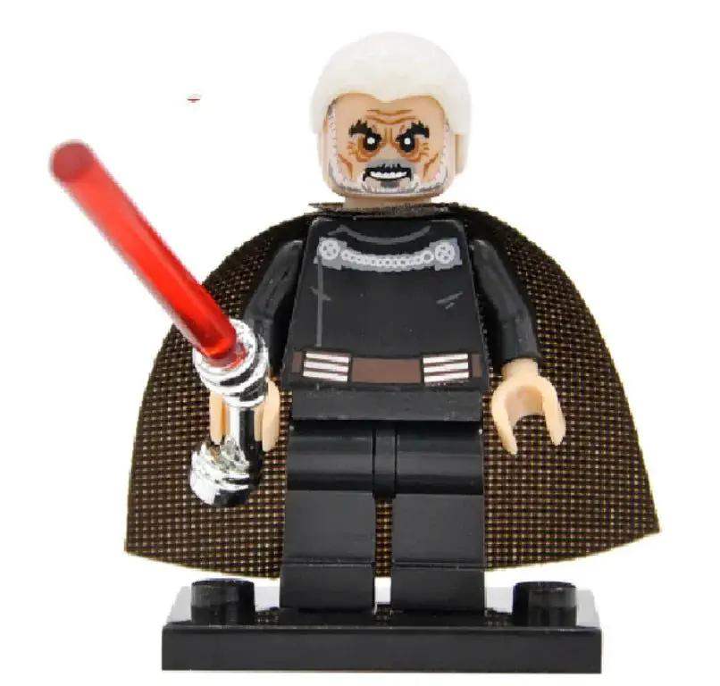 Count Dooku Star Wars Lego Compatible Minifigure 1 - Minifigure Toys