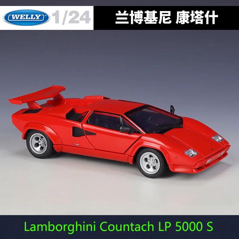  Countach LP 5000 S Diecast | 1:24 | Toylandeu™ 