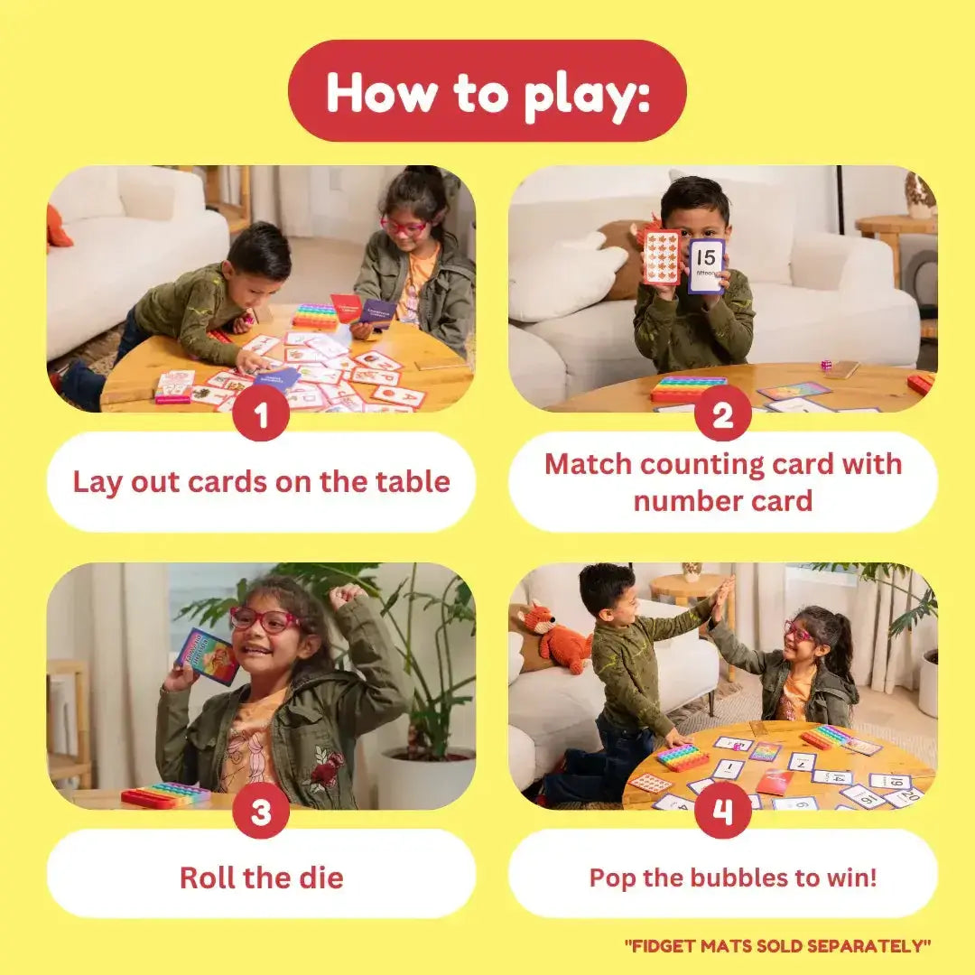 Counting & Numbers Card Pack - The Fidget Games