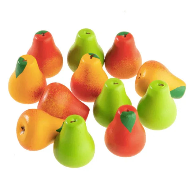 Counting Pears Montessori Wooden Toy For Early Math - ToylandEU