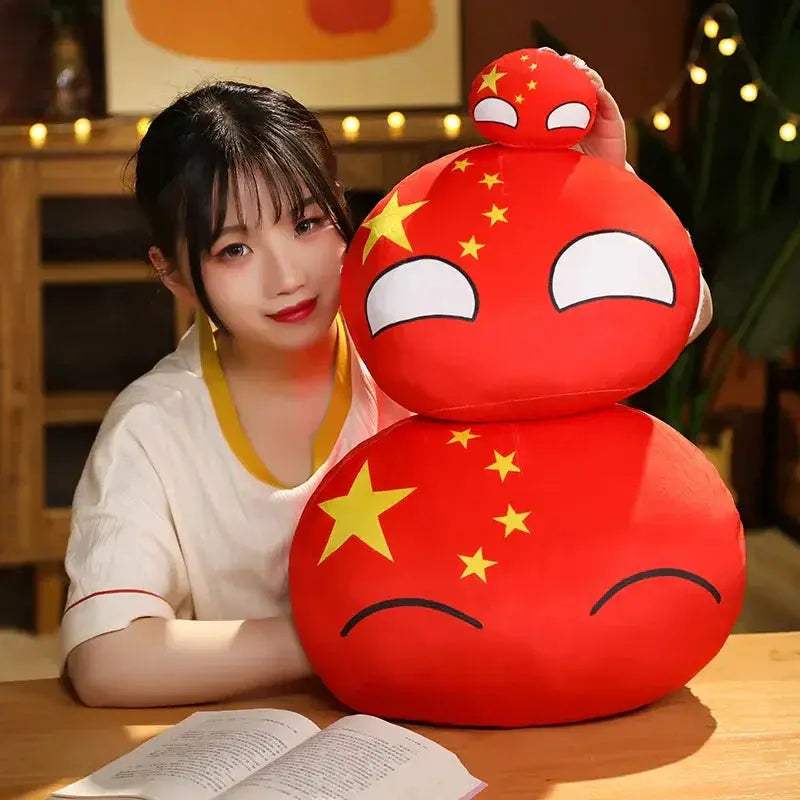 Countryball Plush Hand Warmer Pillow For Cozy Home Decor - ToylandEU