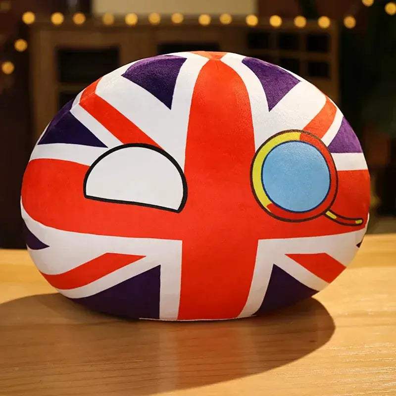 Countryball Plush Hand Warmer Pillow For Cozy Home Decor - ToylandEU