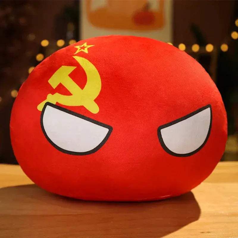 Countryball Plush Hand Warmer Pillow For Cozy Home Decor - ToylandEU