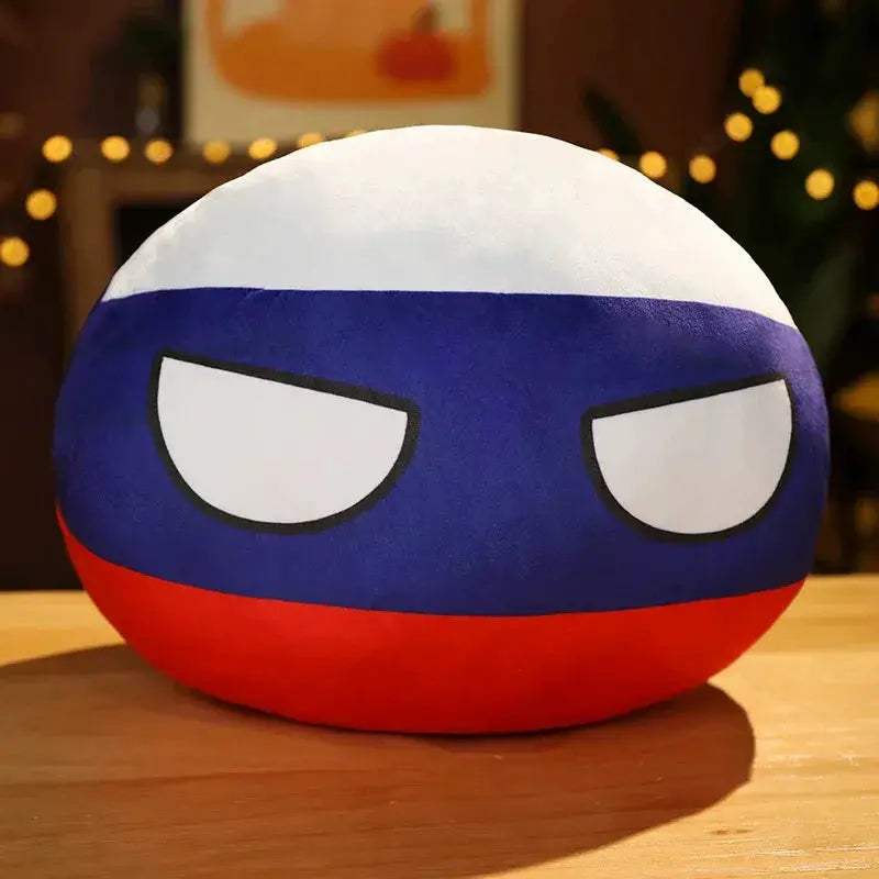 Countryball Plush Hand Warmer Pillow For Cozy Home Decor - ToylandEU