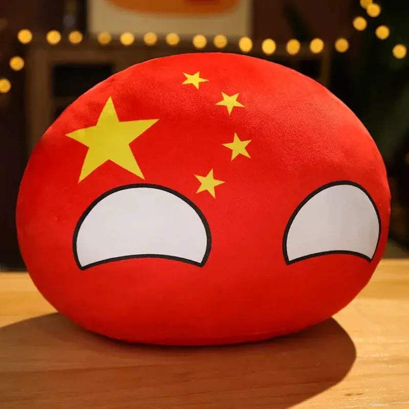 Countryball Plush Hand Warmer Pillow For Cozy Home Decor - ToylandEU