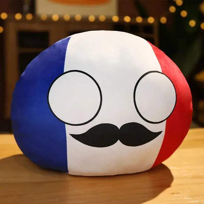 Countryball Plush Hand Warmer Pillow For Cozy Home Decor - ToylandEU