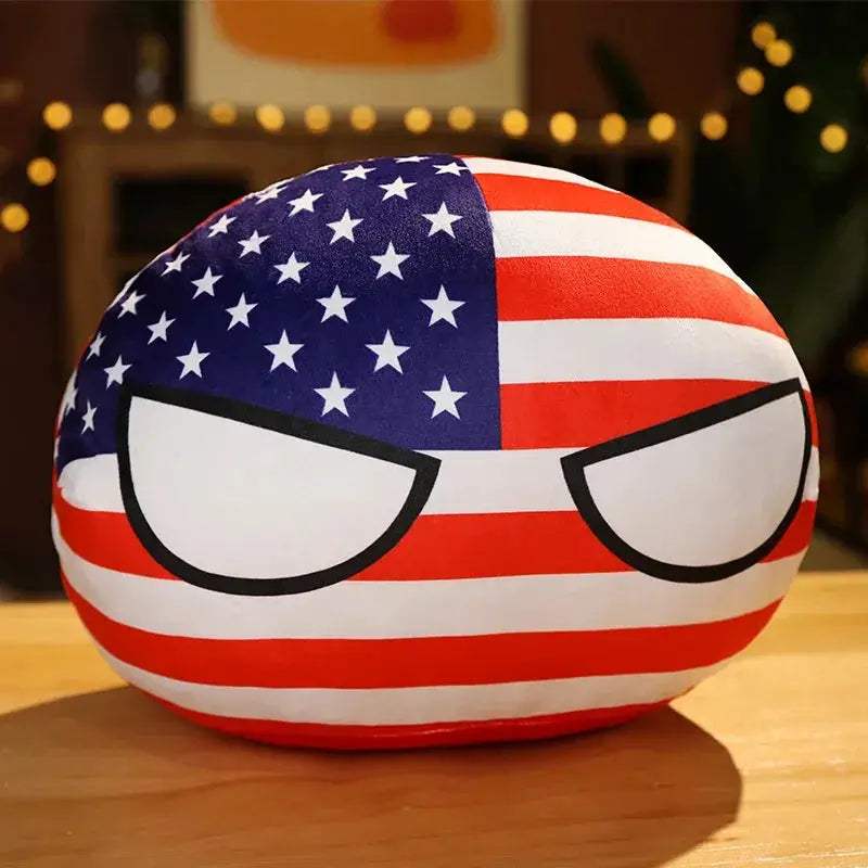 Countryball Plush Hand Warmer Pillow For Cozy Home Decor - ToylandEU