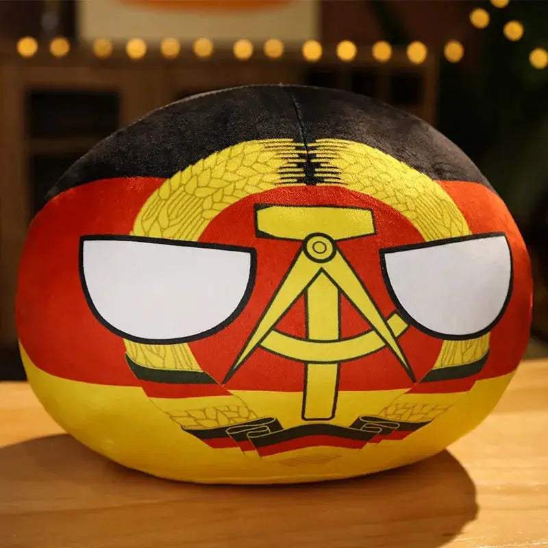 Countryball Plush Hand Warmer Pillow For Cozy Home Decor - ToylandEU