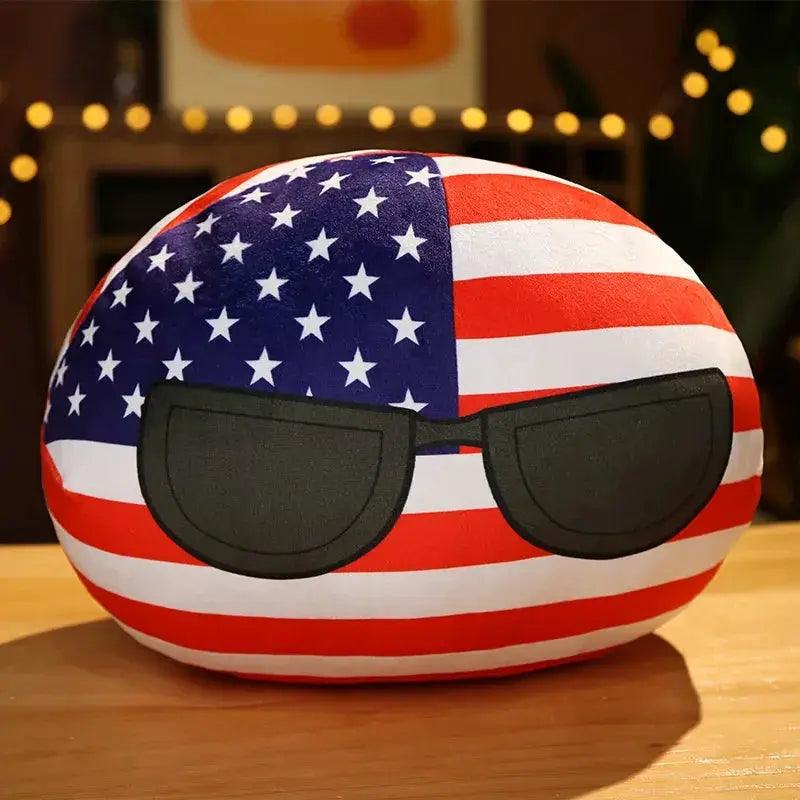  Countryball Plush Hand Warmer Pillow Ultra Soft Decor -  ToylandEU™
