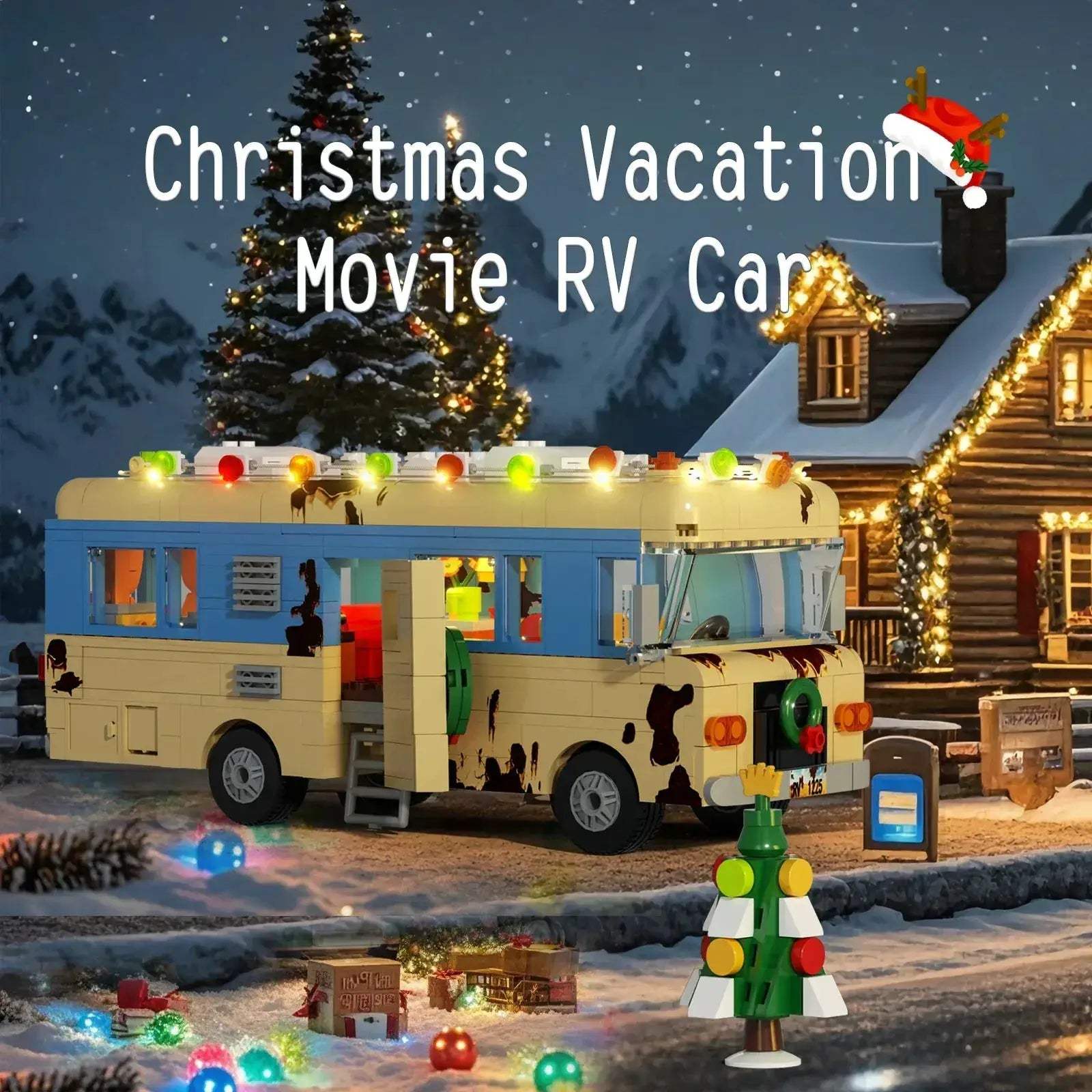 Cousin Eddie RV Building Block Set For Christmas Vacation Fans - ToylandEU