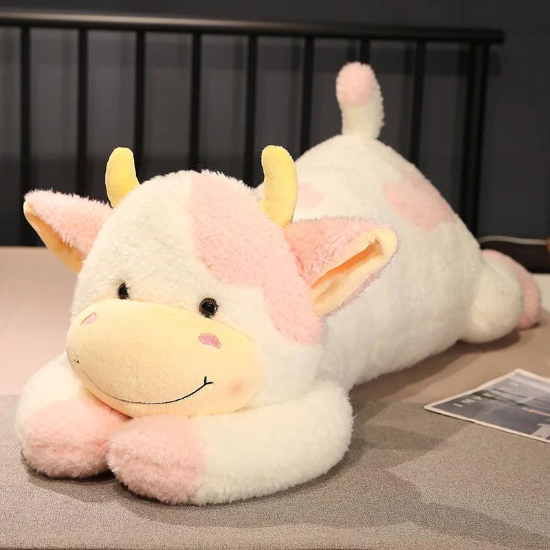  Cow Plush Pillow Baby Sleep Comfort Plush Toy 
