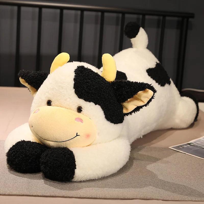  Cow Plush Pillow Baby Sleep Comfort Plush Toy 