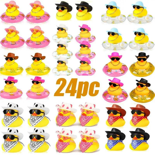  Cowboy Rubber Duck Set 24 Bulk Bath Toys For Summer -  ToylandEU™