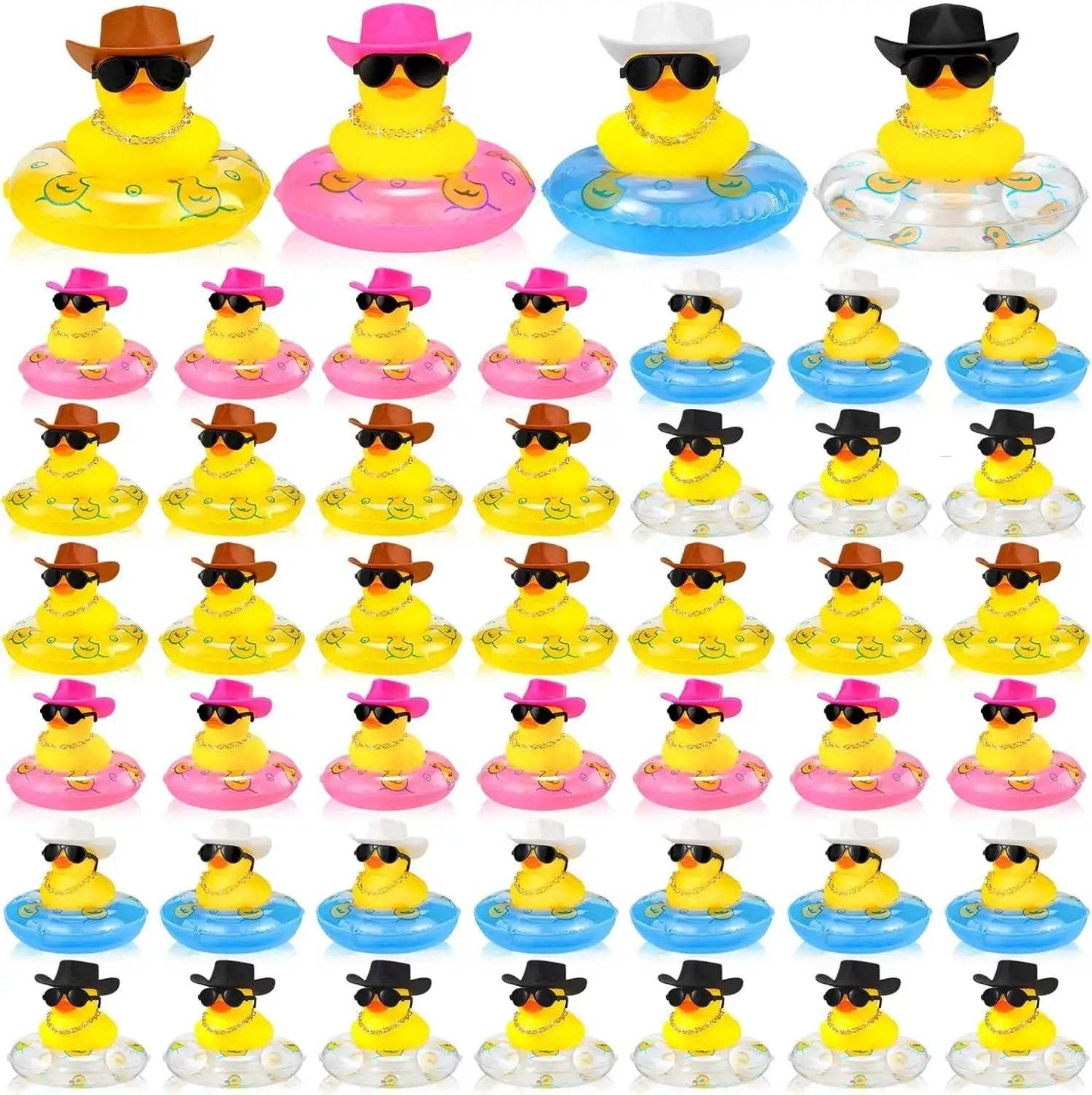  Cowboy Rubber Duck Set 24 Bulk Bath Toys For Summer -  ToylandEU™