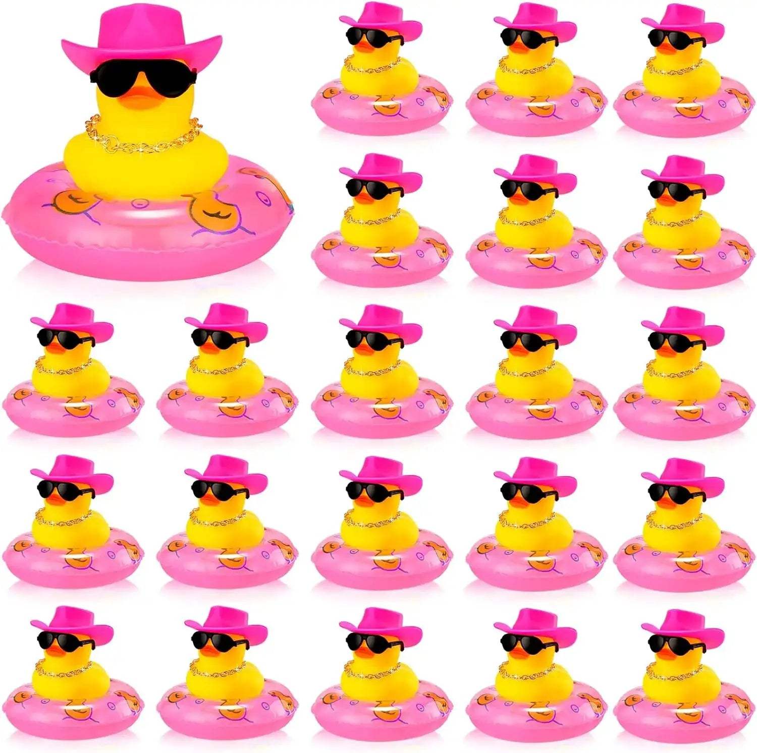  Cowboy Rubber Duck Set 24 Bulk Bath Toys For Summer -  ToylandEU™