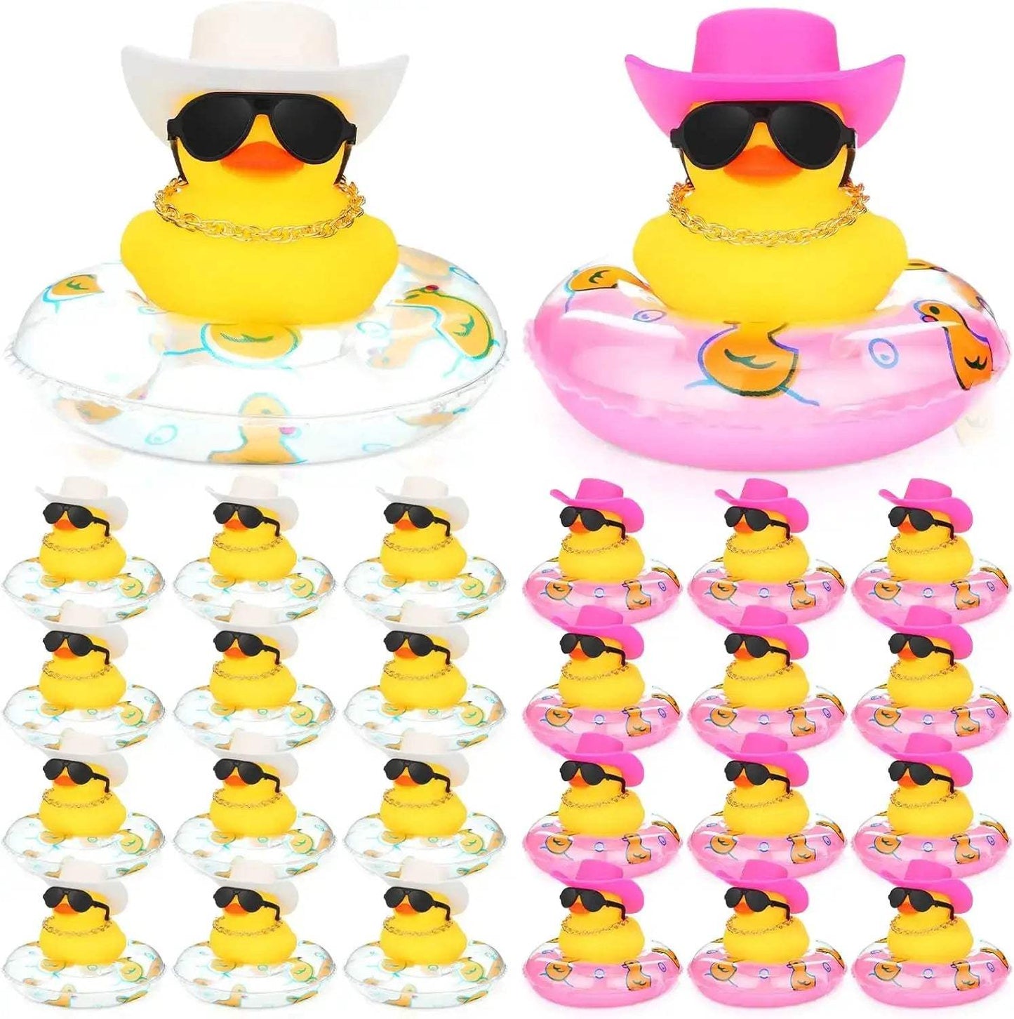  Cowboy Rubber Duck Set 24 Bulk Bath Toys For Summer -  ToylandEU™