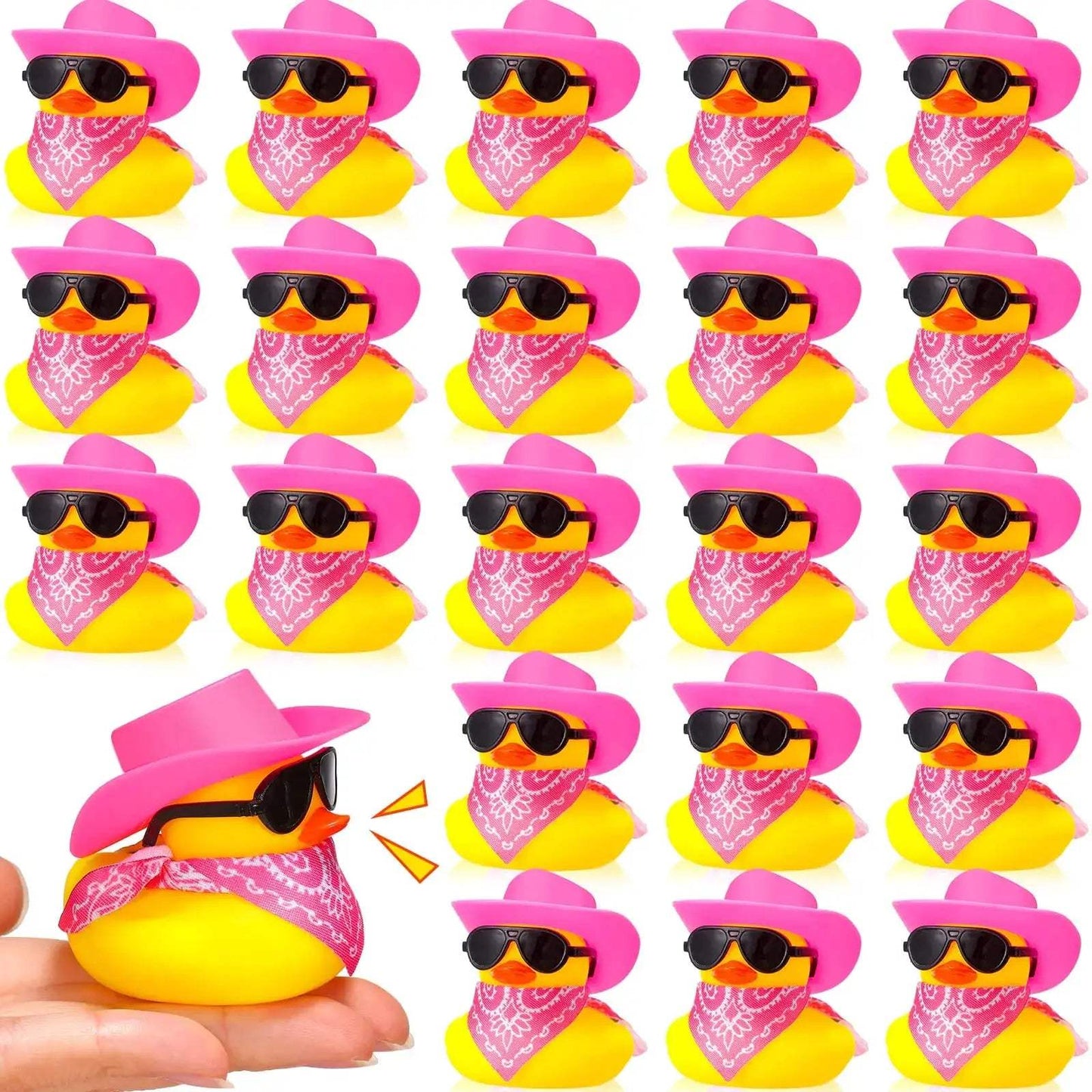  Cowboy Rubber Duck Set 24 Bulk Bath Toys For Summer -  ToylandEU™