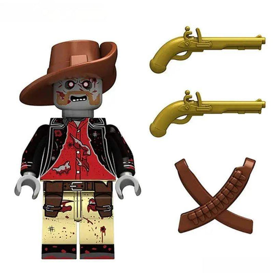  Lego Minifigure One Of A Kind Cowboy Zombie Gun Slinger -  ToylandEU™