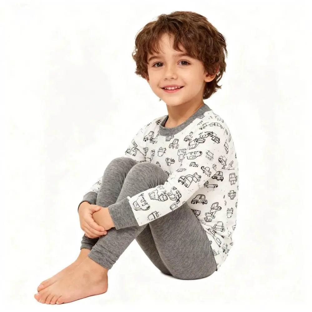  Cozy 100 Percent Cotton Kids Pajama Set Toyland EU -  ToylandEU™