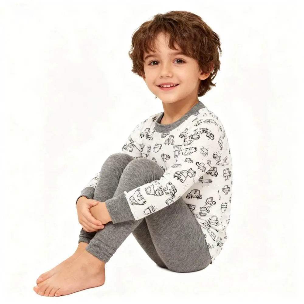  Cozy 100 Percent Cotton Kids Pajama Set Toyland EU -  ToylandEU™