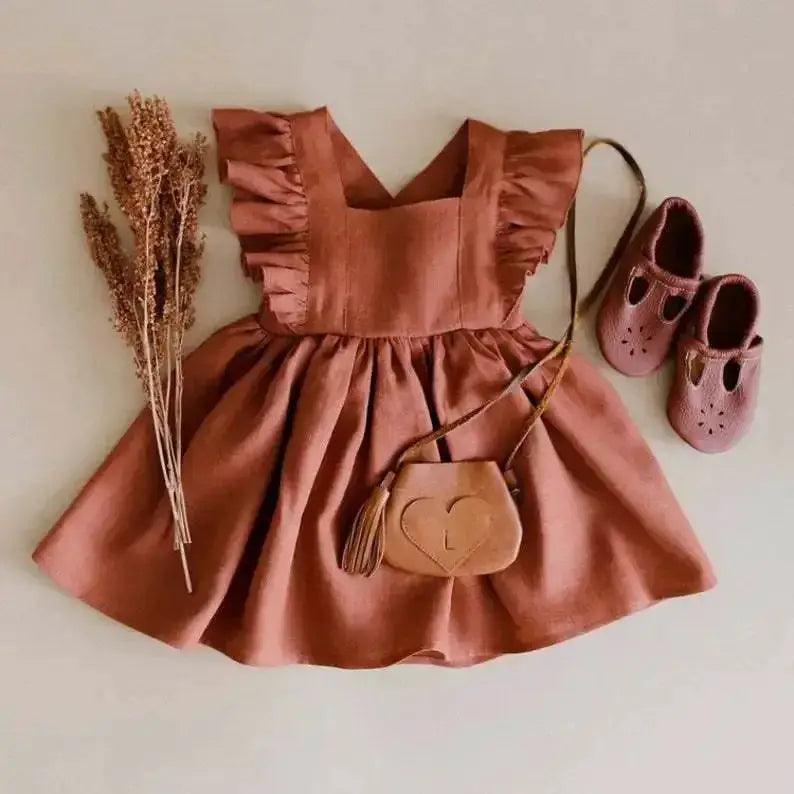 Cozy 100 Percent Cotton Toddler Dress Toyland EU -  ToylandEU™