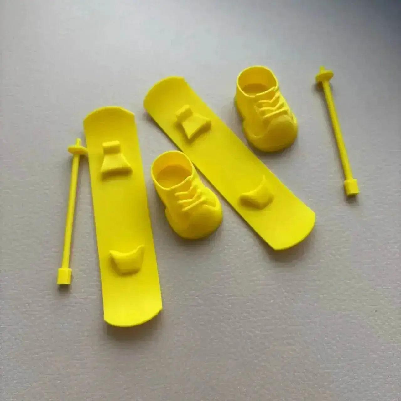  Cozy 17cm Doll Accessories Ski Snowboard Toyland EU -  ToylandEU™