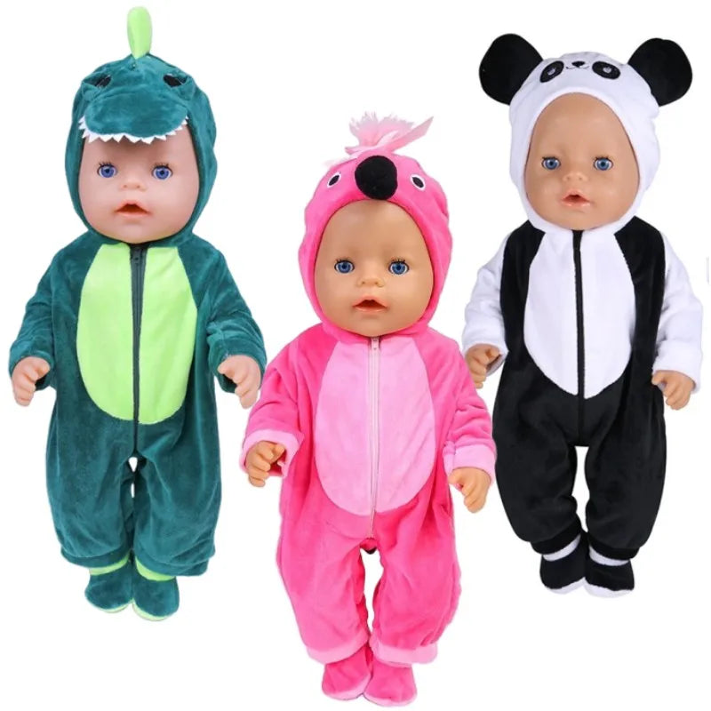 Cozy 18 Inch Doll Clothes Set With Jumpsuit And Shoes - ToylandEU