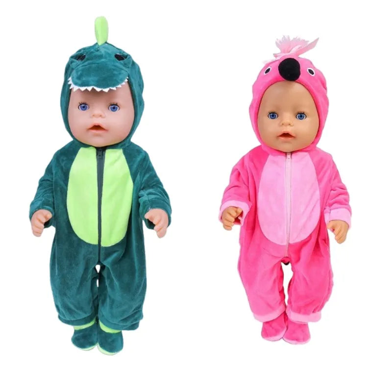 Cozy 18 Inch Doll Clothes Set With Jumpsuit And Shoes - ToylandEU