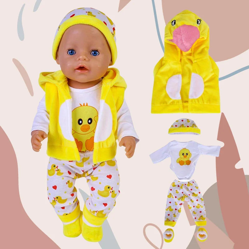 Cozy 18 Inch Doll Clothes Set With Jumpsuit And Shoes - ToylandEU
