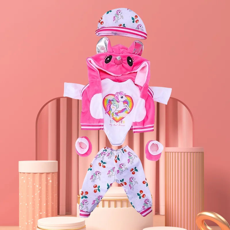 Cozy 18 Inch Doll Clothes Set With Jumpsuit And Shoes - ToylandEU