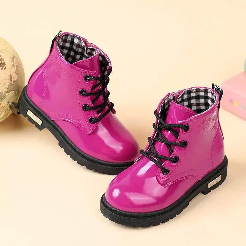  Cozy 4to6Y Kids Winter Boots PU Leather Toyland EU -  ToylandEU™