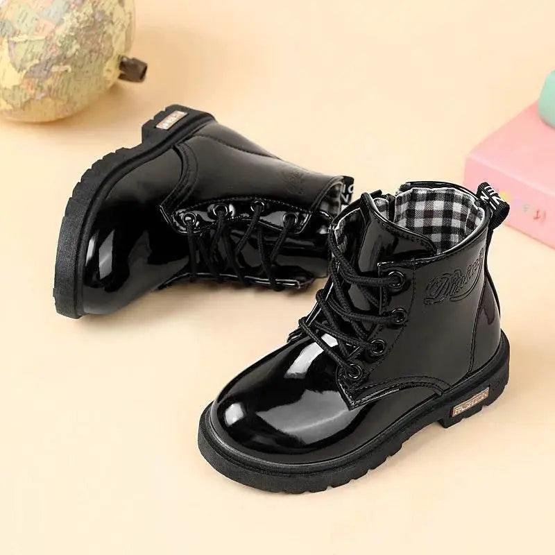  Cozy 4to6Y Kids Winter Boots PU Leather Toyland EU -  ToylandEU™