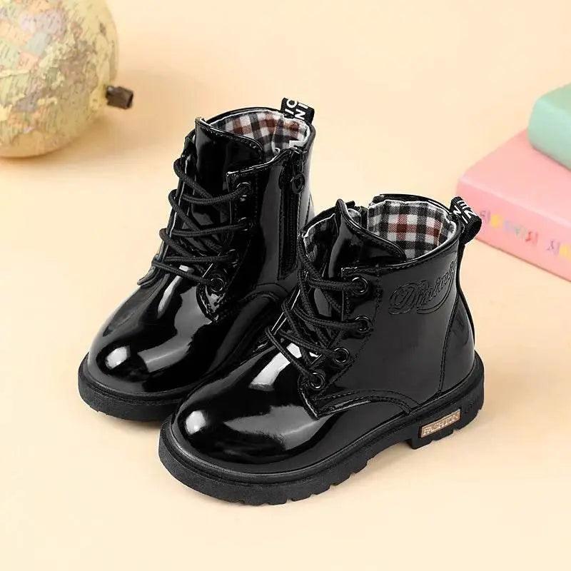  Cozy 4to6Y Kids Winter Boots PU Leather Toyland EU -  ToylandEU™