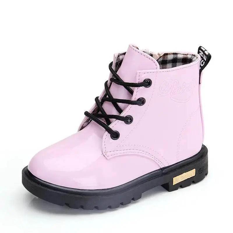  Cozy 4to6Y Kids Winter Boots PU Leather Toyland EU -  ToylandEU™
