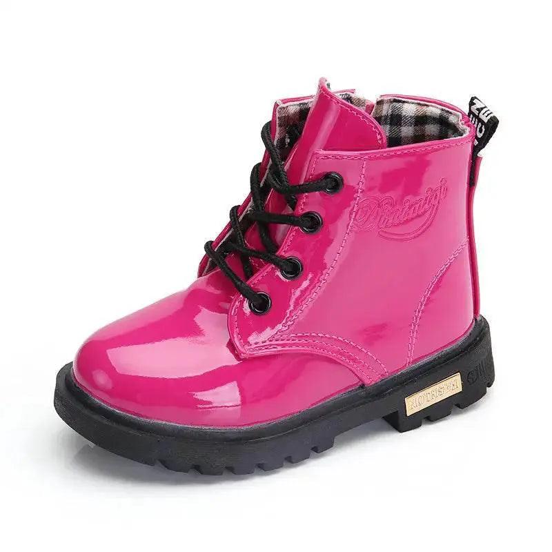  Cozy 4to6Y Kids Winter Boots PU Leather Toyland EU -  ToylandEU™
