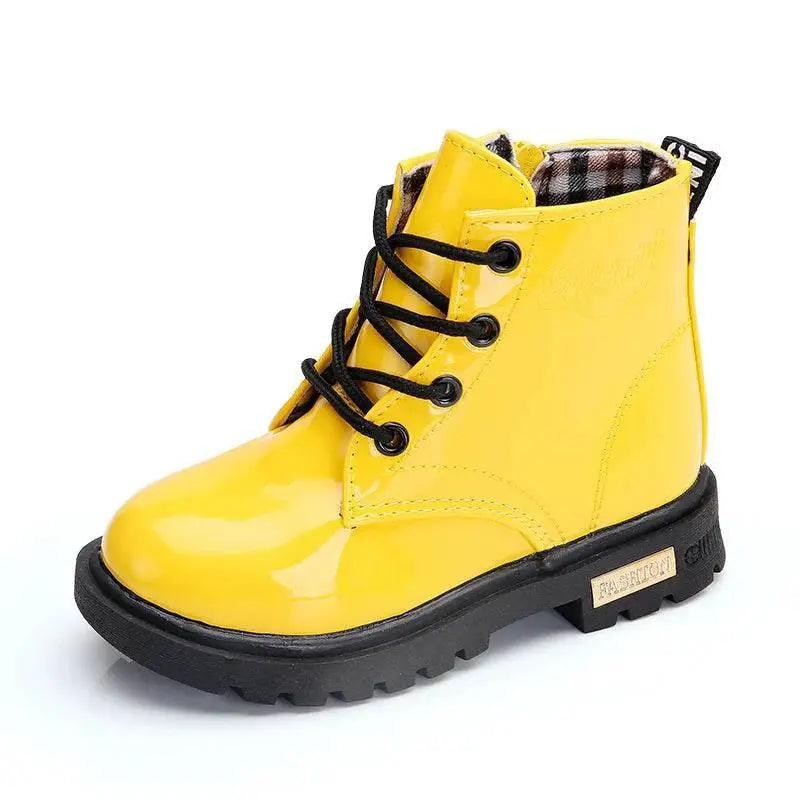  Cozy 4to6Y Kids Winter Boots PU Leather Toyland EU -  ToylandEU™