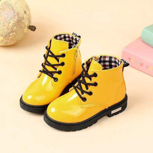  Cozy 4to6Y Kids Winter Boots PU Leather Toyland EU -  ToylandEU™