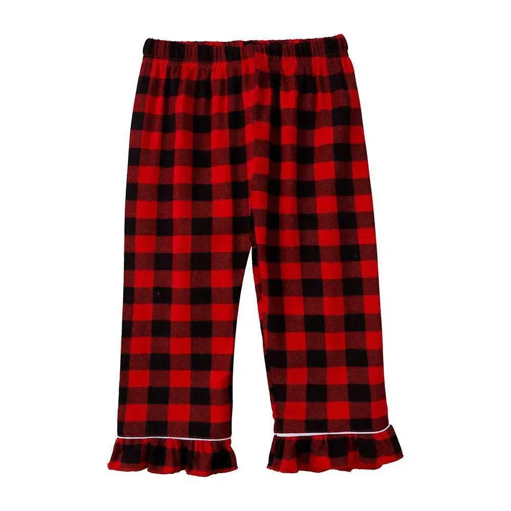  Cozy 7-13 Kids Pajama Set Velvet Xmas Print Toyland EU -  ToylandEU™