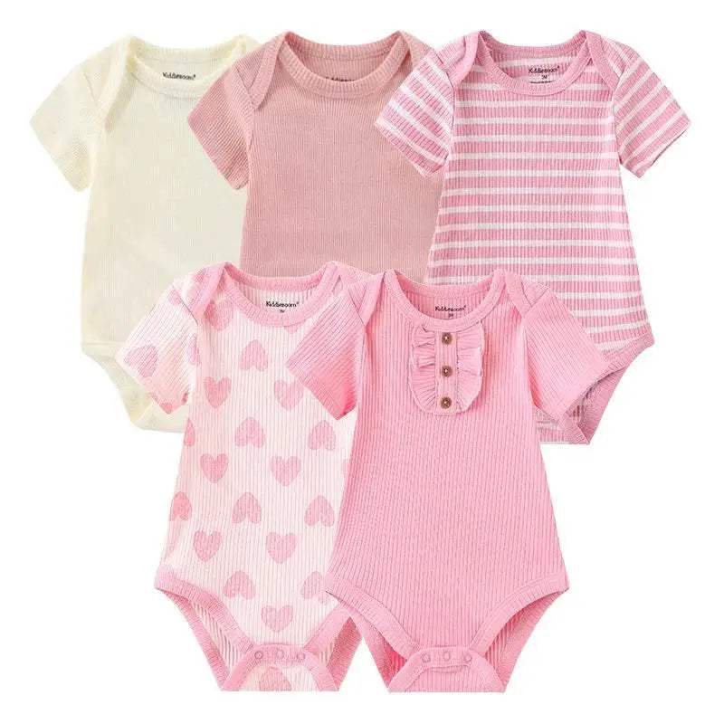  Cozy Baby Bodysuits Five Pack Cartoon Print Toyland EU -  ToylandEU™