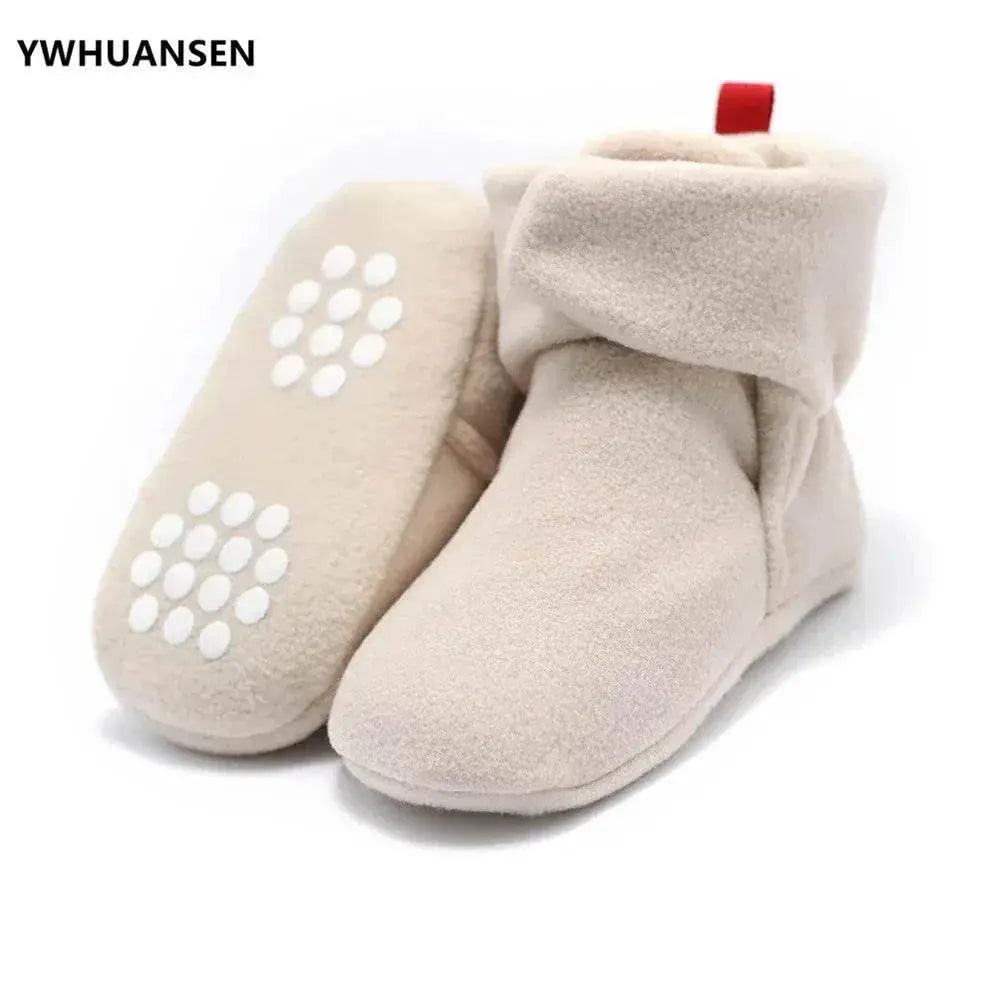  Cozy Baby Booties Booties Fleece Hook Loop Toyland EU -  ToylandEU™