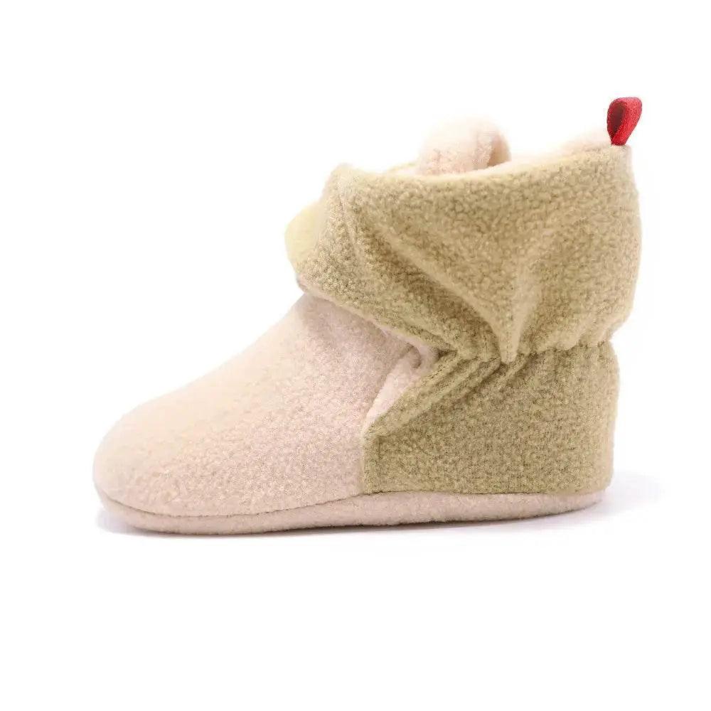  Cozy Baby Booties Booties Fleece Hook Loop Toyland EU -  ToylandEU™